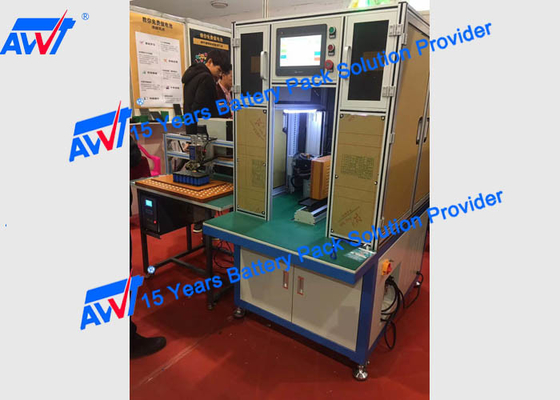 Van de het Lithiumbatterij van AWT Automatische de Vleklasser Double Side 18650 32650 HDL6030 Pneumatische 2800-3500pcs/Hours 380V 5000A