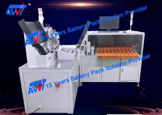 Van de 32650 Batterijsorteermachine/Batterijcel Isolatiedocument het Plakken en Sorteermachine